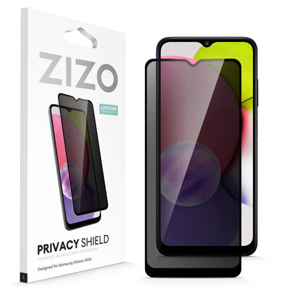 ZIZO PRIVACY Tempered Glass Screen Protector for Galaxy A03s - Privacy