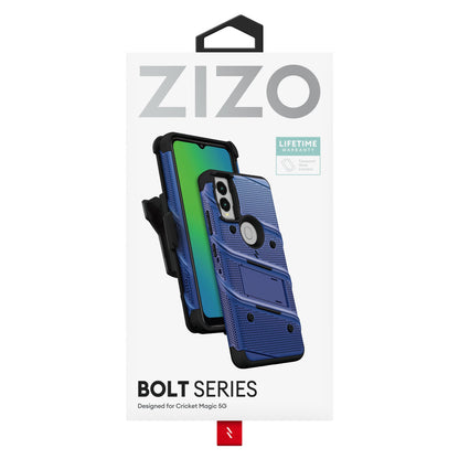 ZIZO BOLT Bundle Cricket Magic 5G Case - Blue