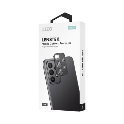 ZIZO LensTek Galaxy A23 5G Camera Lens Protector (2 Pack) - Black