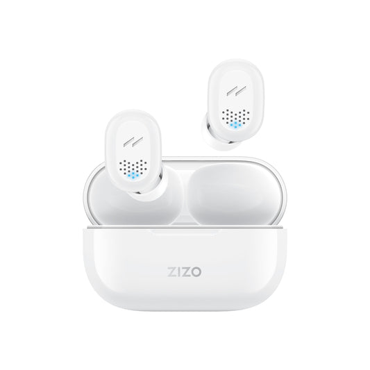 ZIZO PULSE Z2 True Wireless Earbuds with Charging Case - White