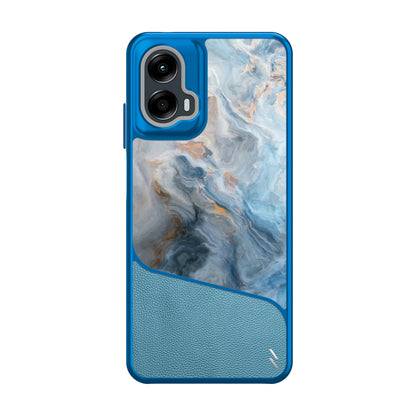 ZIZO DIVISION Series moto g 5G (2024) Case - Baby Blue Marble