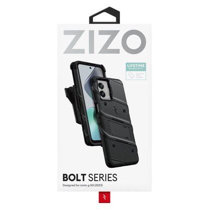 ZIZO BOLT Bundle moto g 5G (2023) Case - Black