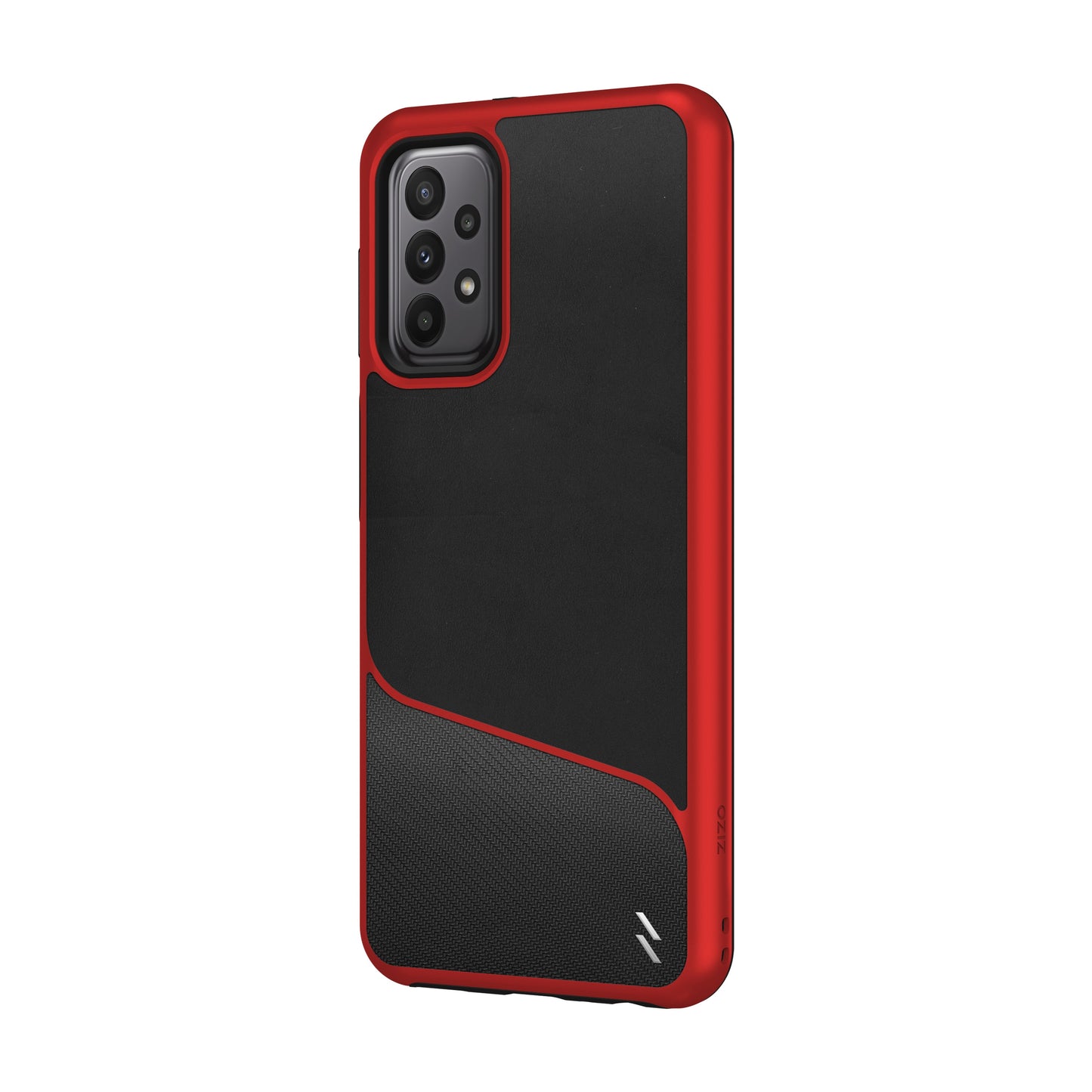 ZIZO DIVISION Series Galaxy A23 5G Case - Black & Red