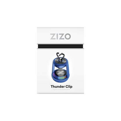 ZIZO Thunder Clip Portable Wireless Speaker - Blue