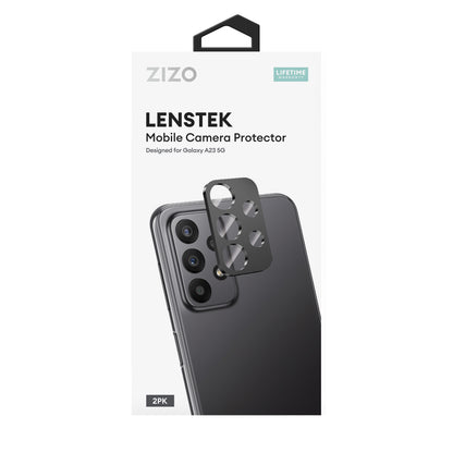ZIZO LensTek Galaxy A23 5G Camera Lens Protector (2 Pack) - Black
