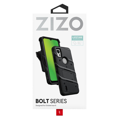 ZIZO BOLT Bundle Cricket Icon 5 Case - Black