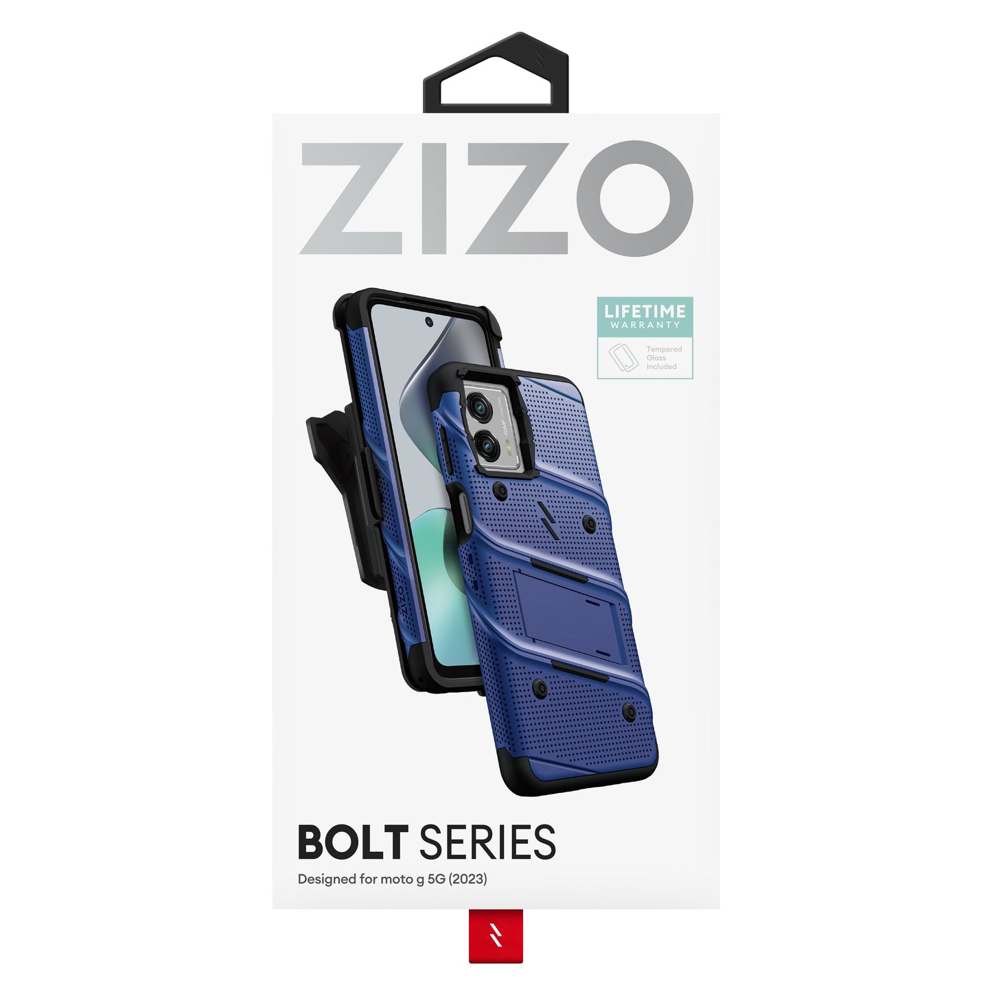 ZIZO BOLT Bundle moto g 5G (2023) Case - Blue