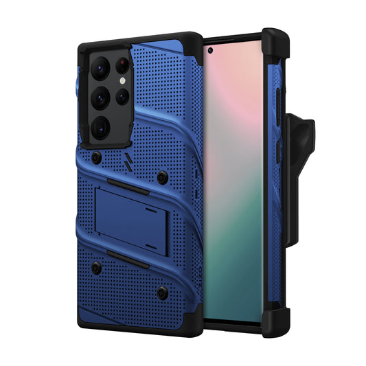 ZIZO BOLT Bundle Galaxy S24 Ultra Case - Blue