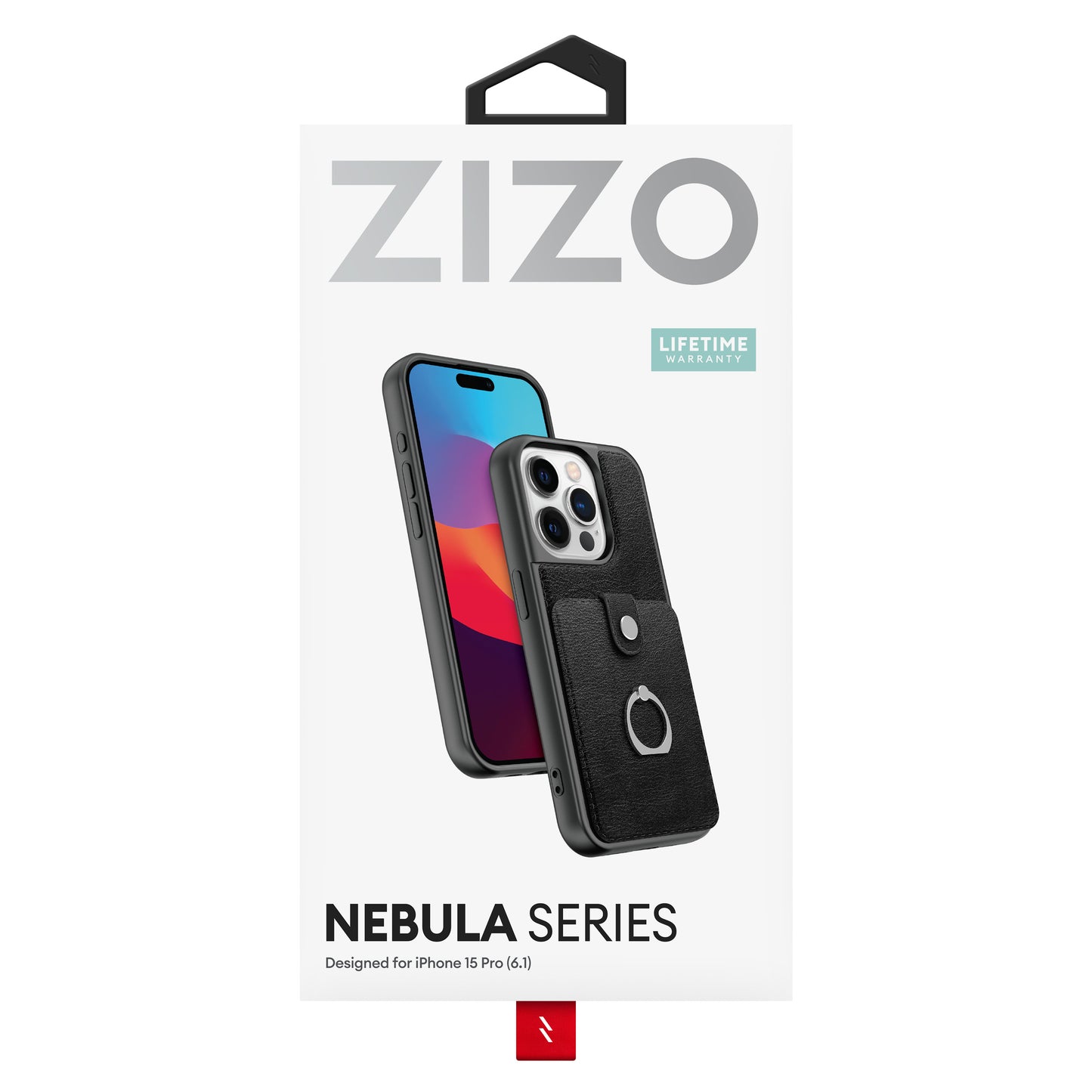ZIZO Nebula Series iPhone 15 Pro Case - Black