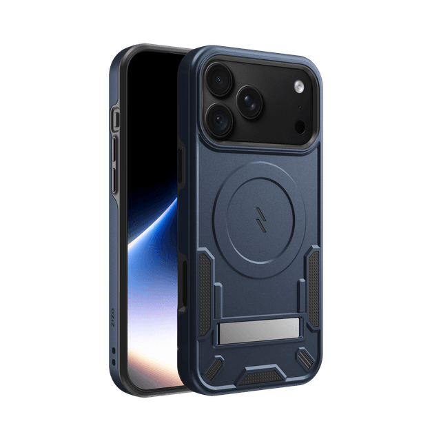 ZIZO Transform Series iPhone 18 Pro Max / 17 Pro Max Kickstand MagSafe Case in Nightfall Blue