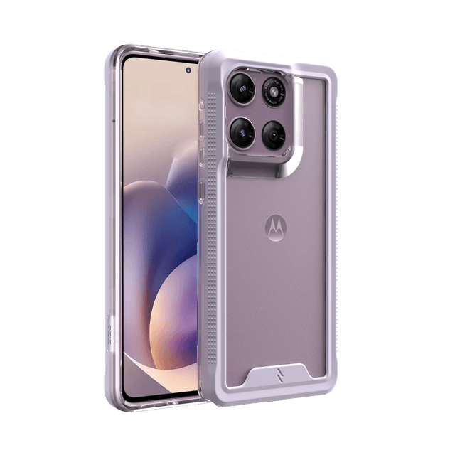 ZIZO ION Series moto g stylus - 2026 / 2025 Case in Purple on a Lavender Mist moto g stylus - 2026