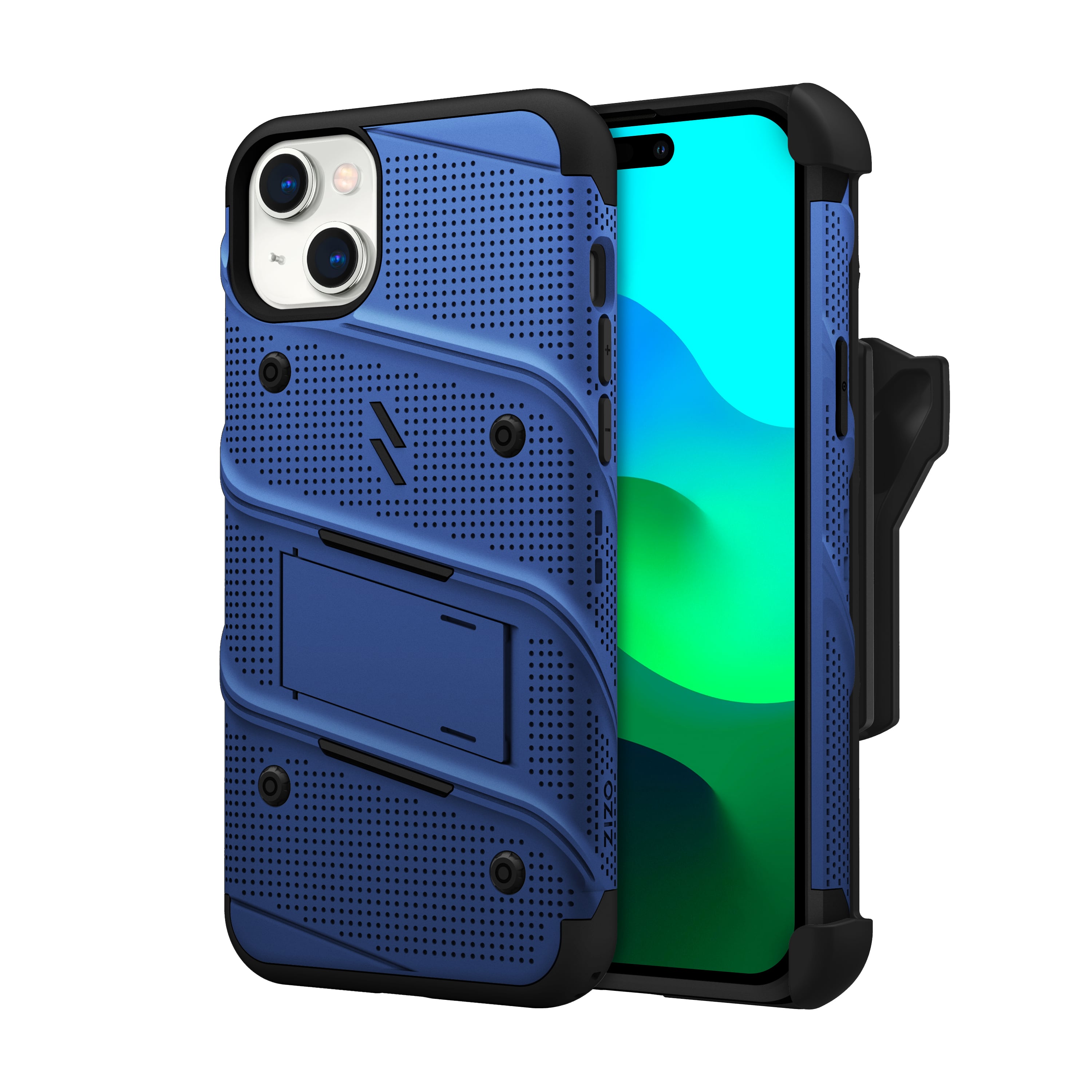 ZIZO BOLT Bundle iPhone 15 Plus Case with Tempered Glass | ZIZO