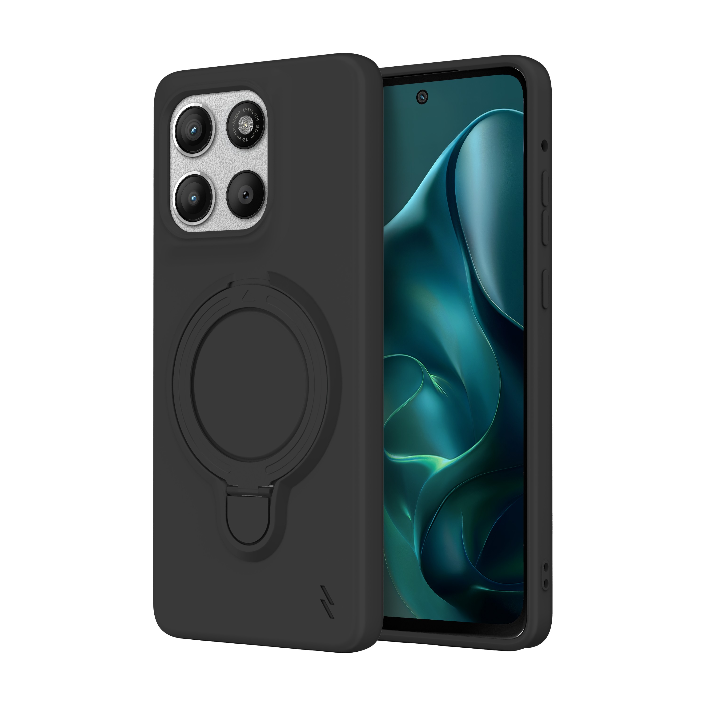 ZIZO REVOLVE Series moto g stylus (2025) Case – Magnetic Black | ZIZO